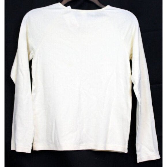 2006 Gymboree Park City Luxe White Ruffle Neck Cowgirl Boot Shirt sz 12 NWT Cute - Picture 4 of 5